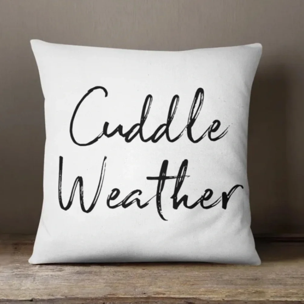 Cuddle Weather Pillow Cover